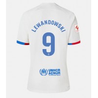 Muški Nogometni Dres Barcelona Robert Lewandowski #9 Gostujuci 2023-24 Kratak Rukav